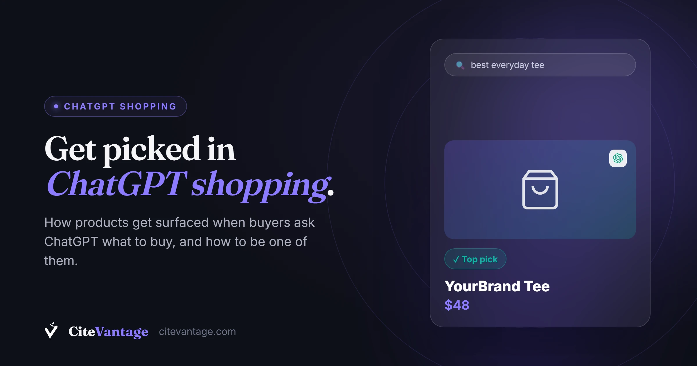 How ChatGPT Shopping Picks Products to Recommend